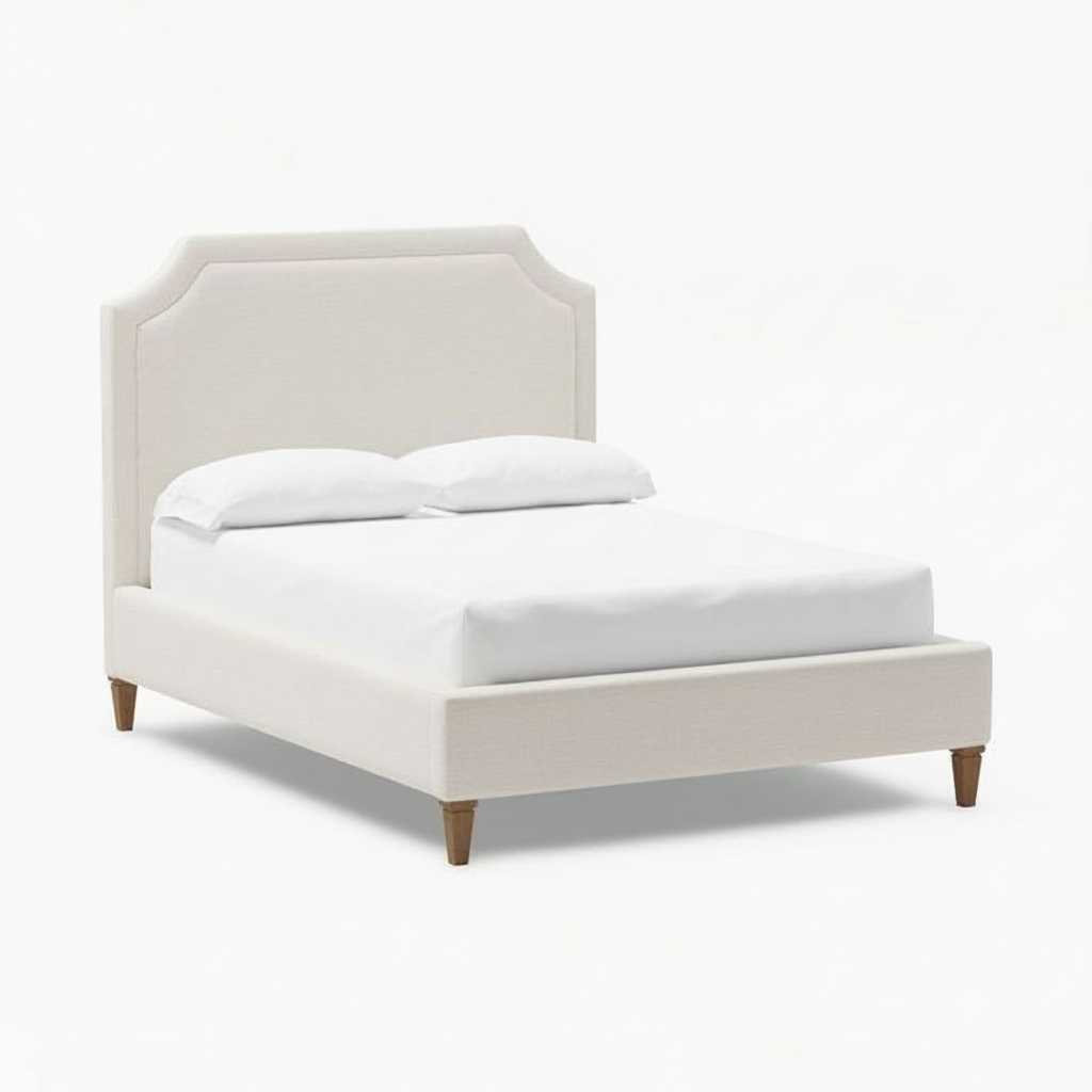 Auburn Tufted Upholstered Classic Bed - Image 4