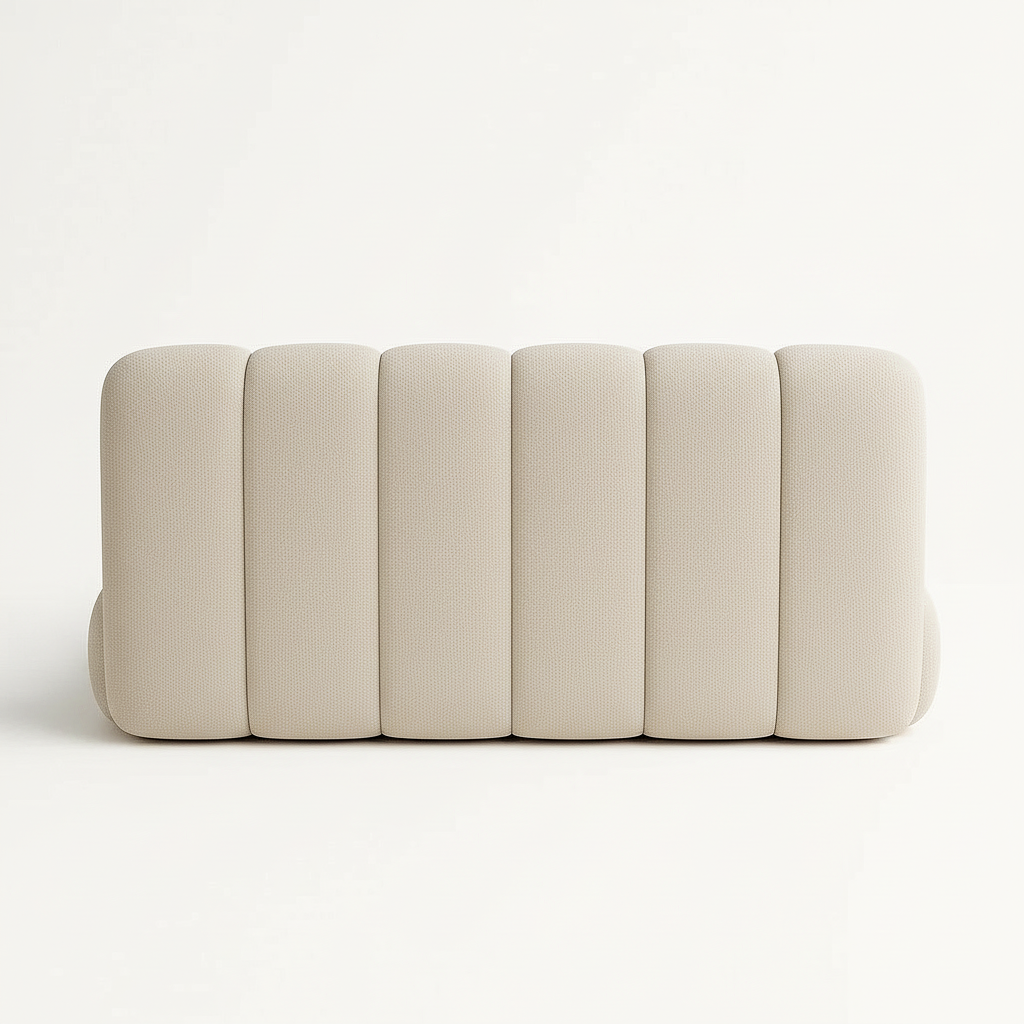 Bouclé modular bed - Image 3