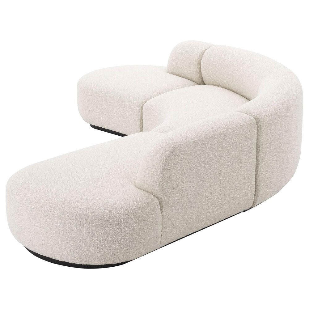 Elowen Curved 4-Seater Sofa - Image 2