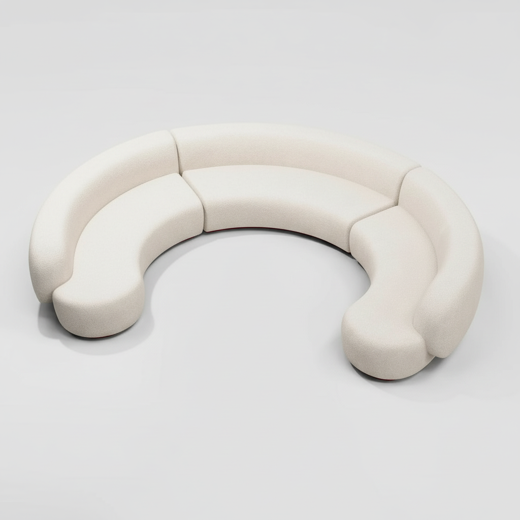 Mellow Curved Sectional Sofa