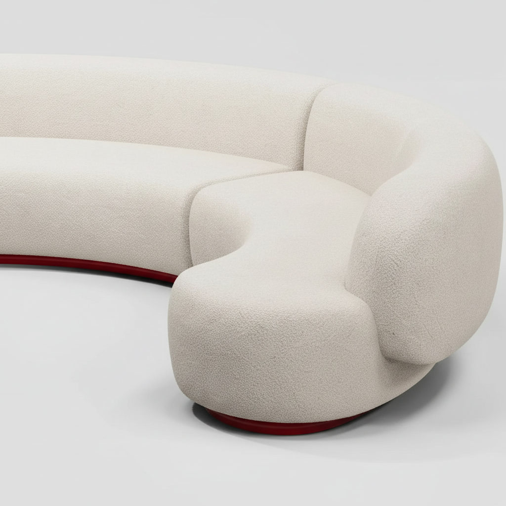 Mellow Curved Sectional Sofa - Image 4