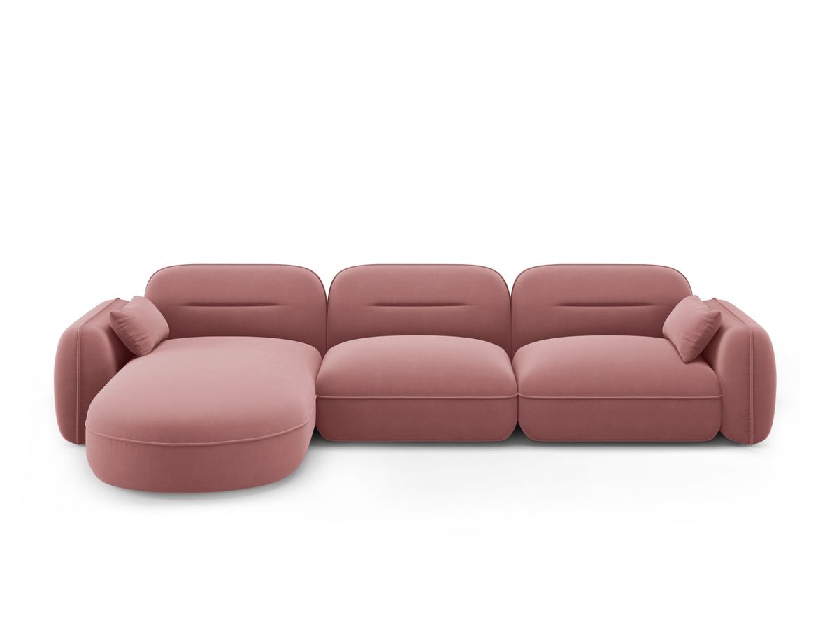 Aurora Velvet Modular Corner Sofa