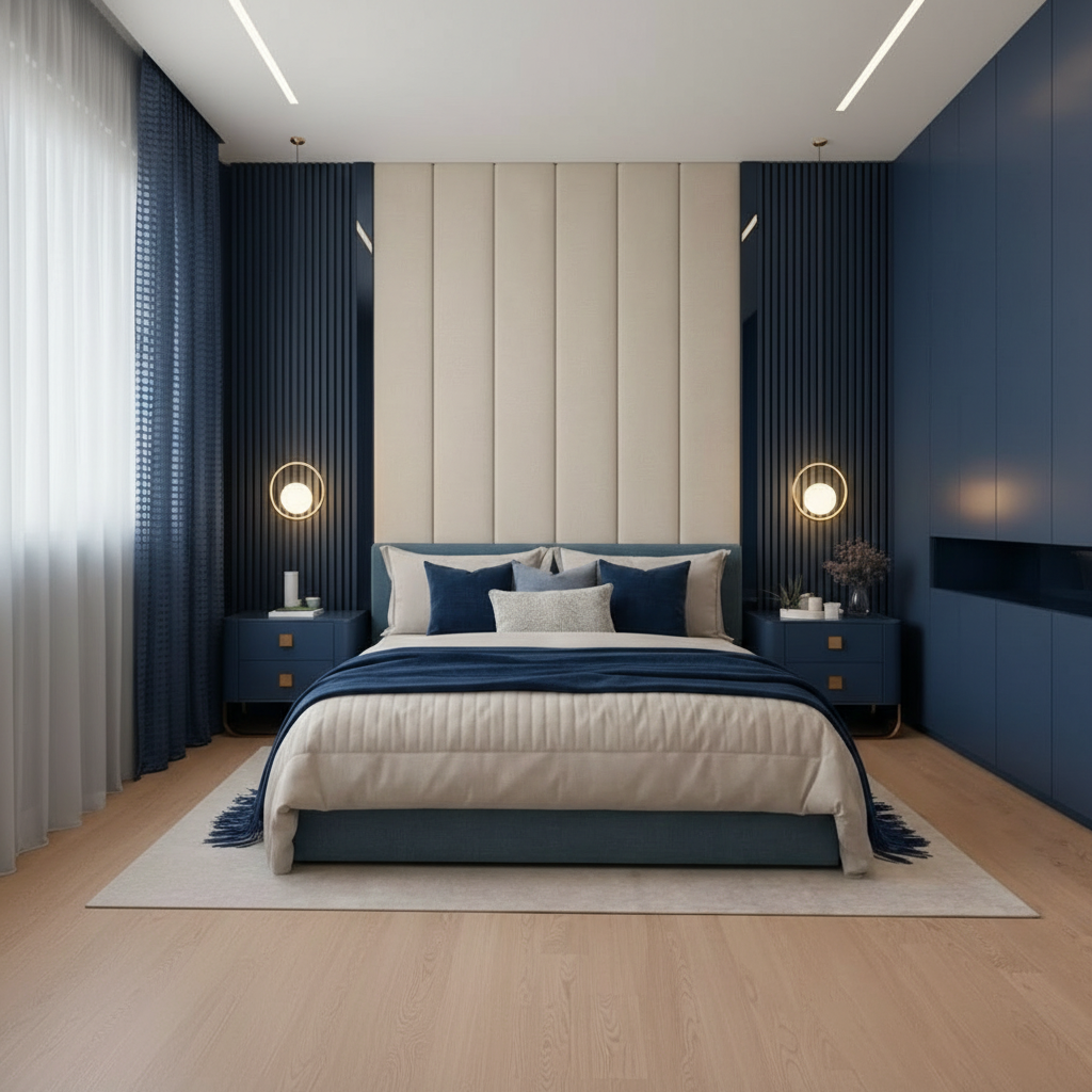 Aurora Panel Bed