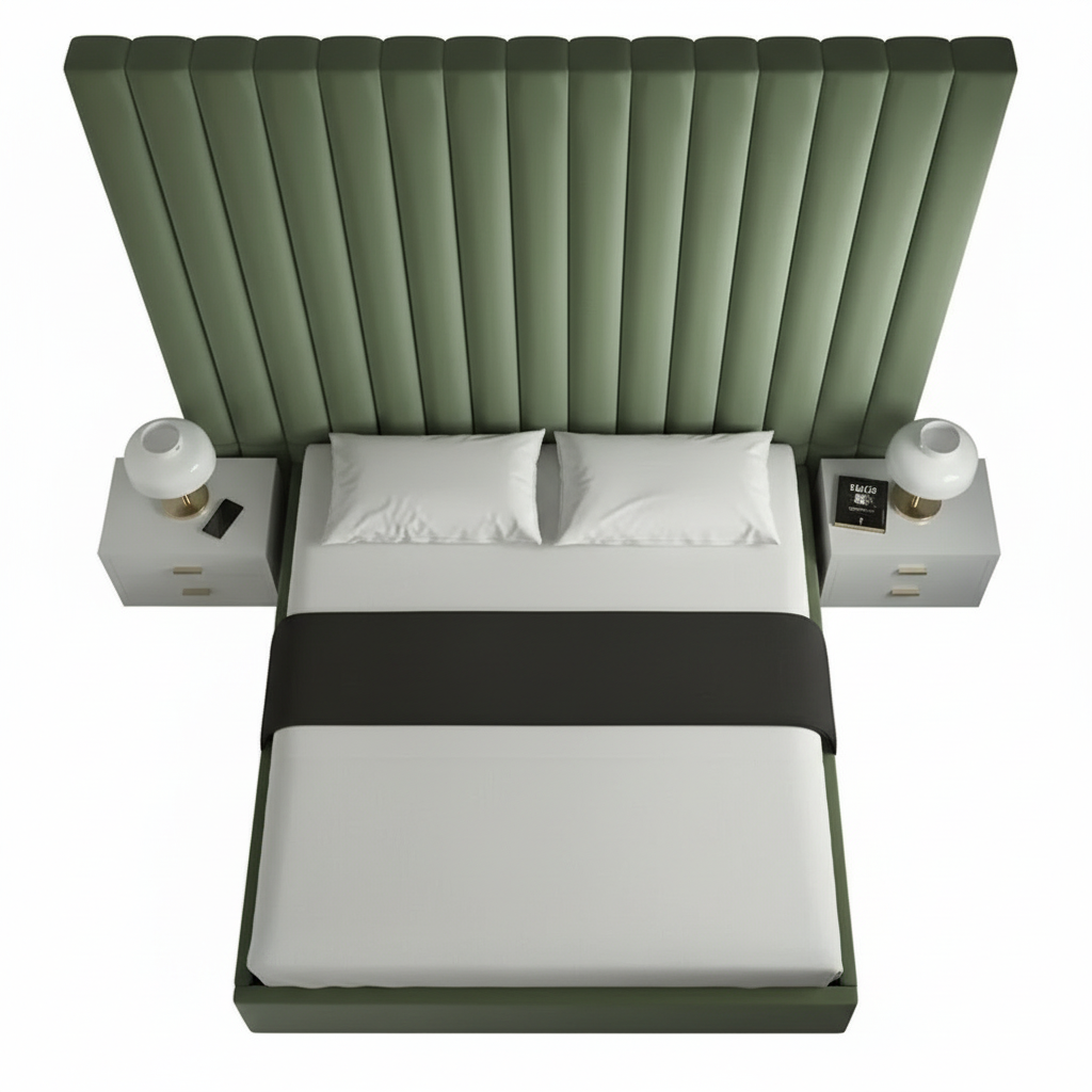 LuxeLine Panel Bed - Image 4